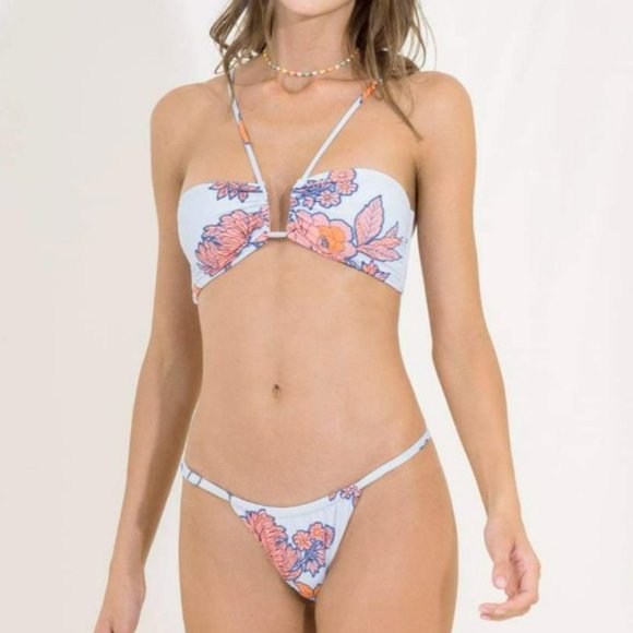 NWT MAAJI Le Fleur Frisky Single Strap Bikini Bottom - Picture 1 of 2